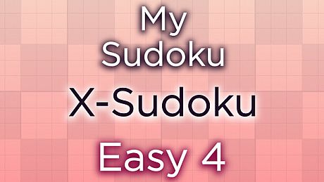 My Sudoku - X-Sudoku Easy 4 DLC