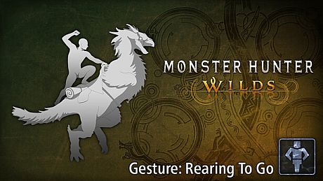 Monster Hunter Wilds - Gesture: Rearing To Go DLC
