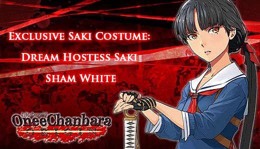 OneeChanbara ORIGIN - Exclusive Saki Costume: Dream Hostess Saki Sham White