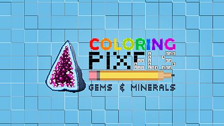 Coloring Pixels - Gems and Minerals Pack DLC
