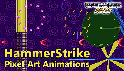 RPG Maker MV - HammerStrike Pixel Art Animations