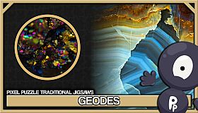 Pixel Puzzles Traditional Jigsaws Pack: Geodes