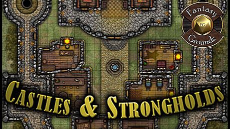Fantasy Grounds - Paths to Adventure: Castles and Strongholds (Map Packs) DLC