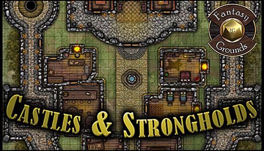 Fantasy Grounds - Paths to Adventure: Castles and Strongholds (Map Packs)