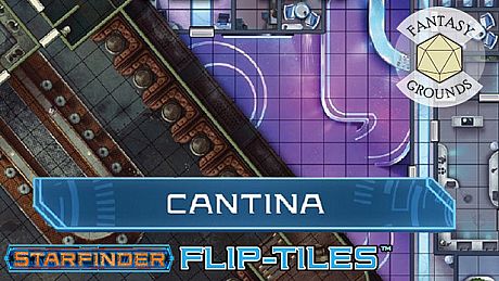 Fantasy Grounds - Starfinder RPG - Flip-Mat - Cantina DLC