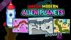 RPG Maker MZ - Omega Modern Alien Planets
