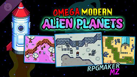 RPG Maker MZ - Omega Modern Alien Planets DLC