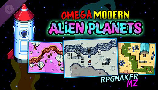 RPG Maker MZ - Omega Modern Alien Planets