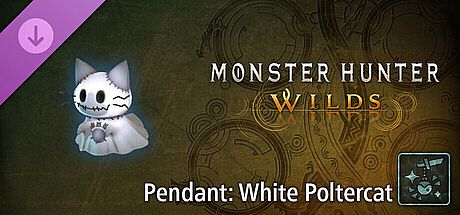 Monster Hunter Wilds - Pendant: White Poltercat DLC