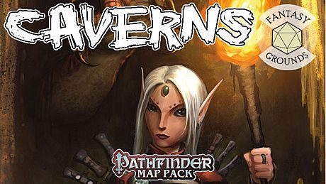 Fantasy Grounds - Pathfinder RPG - GameMastery Map Pack: Caverns DLC