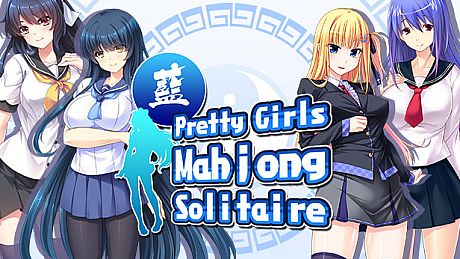 Pretty Girls Mahjong Solitaire [BLUE]