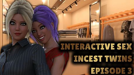 Interactive Sex - Incest Twins - Episode 3 Game