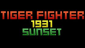 Tiger Fighter 1931 Sunset