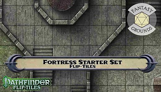 Fantasy Grounds - Pathfinder RPG - Flip-Tiles - Fortress Starter Set
