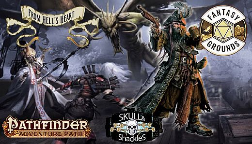 Fantasy Grounds - Pathfinder RPG - Skull & Shackles AP 6: From Hell's Heart
