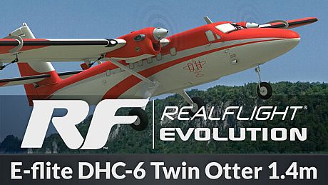 RealFlight Evolution – E-flite DHC-6 Twin Otter 1.4m DLC
