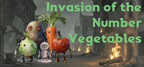 Invasion of the Number Vegetables Game