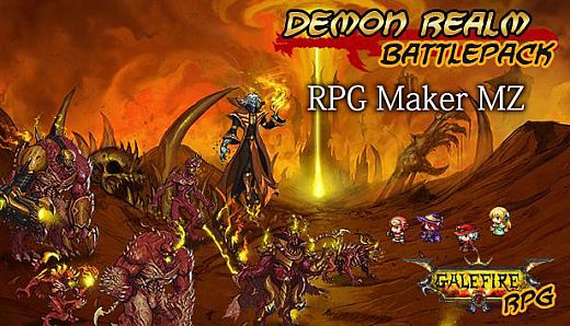 RPG Maker MZ - Demon Realm Battlepack