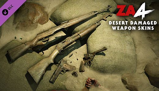 Zombie Army 4: Desert Damaged Weapon Skins