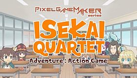 Pixel Game Maker Series ISEKAI QUARTET Adventure:Action Game