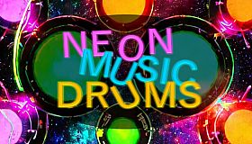 Neon Music Drums
