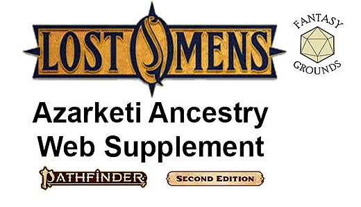 Fantasy Grounds - Pathfinder 2 RPG - Lost Omens Azarketi Web Supplement