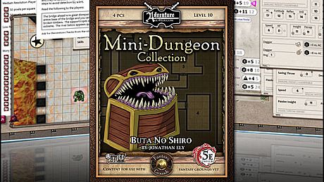 Fantasy Grounds - Mini-Dungeon #011: Buta No Shiro (5E) DLC