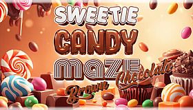 Sweetie Candy Maze: Brown Chocolate