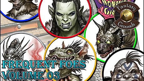 Fantasy Grounds - Frequent Foes, Volume 3 (Token Pack) DLC