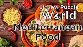 Jigsaw Puzzle World - Mediterranean Food