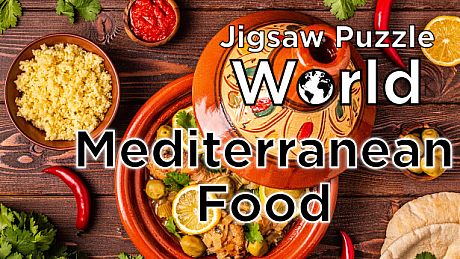 Jigsaw Puzzle World - Mediterranean Food DLC