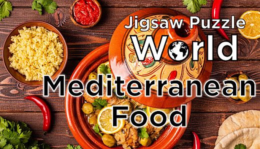Jigsaw Puzzle World - Mediterranean Food