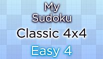My Sudoku - Classic 4x4 Easy 4 für PC kaufen