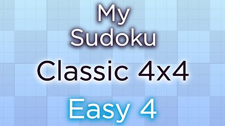 My Sudoku - Classic 4x4 Easy 4 DLC