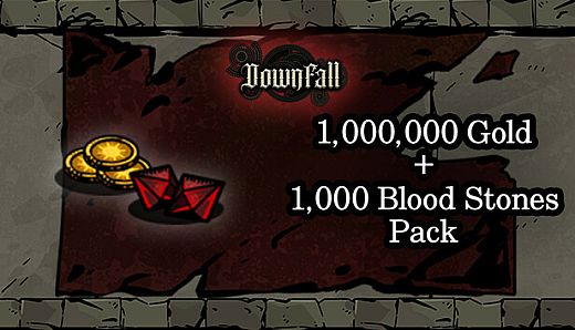Downfall - 1,000,000 Gold + 1,000 Blood Stones Pack