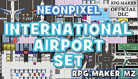 RPG Maker MZ - NEONPIXEL - International Airport