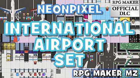 RPG Maker MZ - NEONPIXEL - International Airport DLC