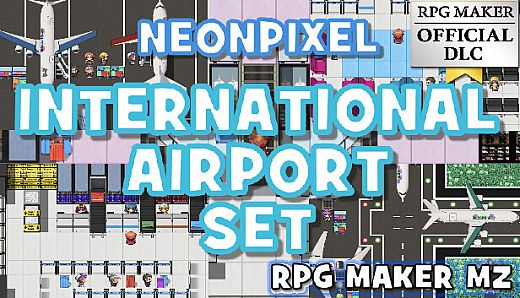 RPG Maker MZ - NEONPIXEL - International Airport