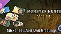 Monster Hunter Wilds - Sticker Set: Avis Unit Greetings