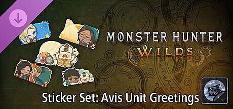 Monster Hunter Wilds - Sticker Set: Avis Unit Greetings DLC