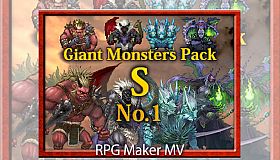 RPG Maker MV - TOKIWA GRAPHICS Giant Monsters Pack S No.1