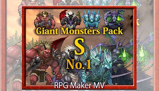 RPG Maker MV - TOKIWA GRAPHICS Giant Monsters Pack S No.1