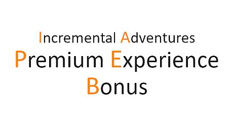 Incremental Adventures - Premium Experience Bonus DLC