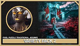 Pixel Puzzles Traditional Jigsaws Pack: Variety Pack 2