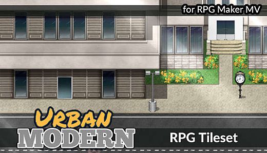 RPG Maker MV - KR Urban Modern Tileset