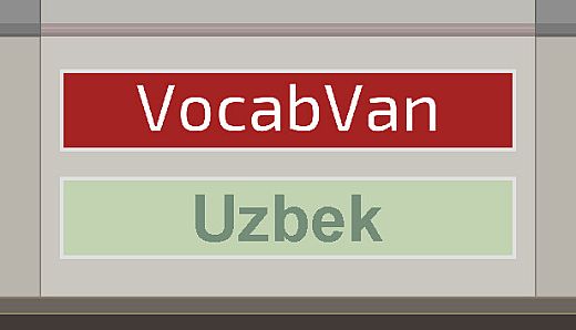 VocabVan - Uzbek