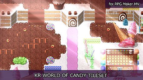 RPG Maker MV - KR World of Candy Tileset DLC