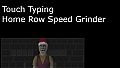 Touch Typing Home Row Speed Grinder - iReact Gnomey Christmas Onscreen Keyboard