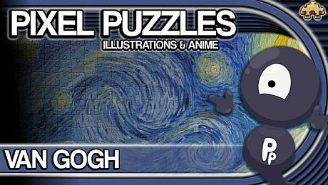 Pixel Puzzles Illustrations & Anime - Jigsaw Pack: Van Gogh DLC