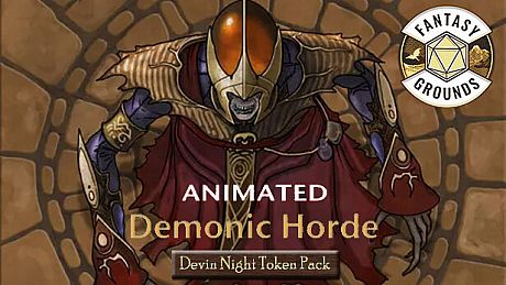 Fantasy Grounds - Devin Night Animated Token Pack 146: Demonic Horde DLC